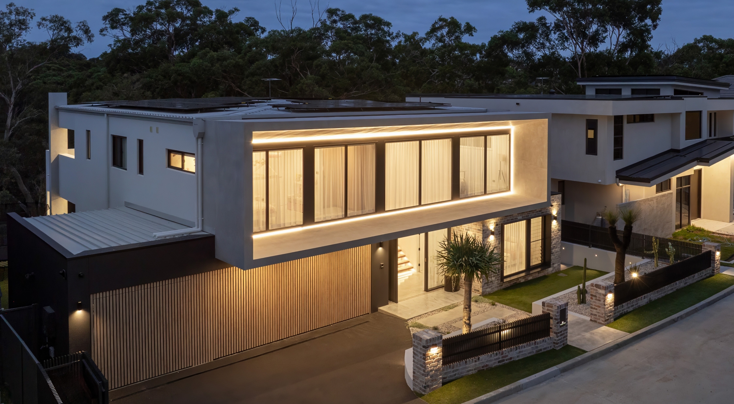 An Architectural Family Home with Considered Contrast